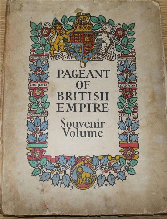 Hardie, Martin (Editor) - The Pageant of Empire, illustrated by Frank Brangwyn, Spencer Pryse and Macdonald Gill,